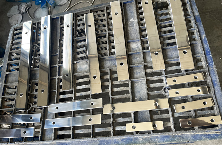 Aluminium target plate