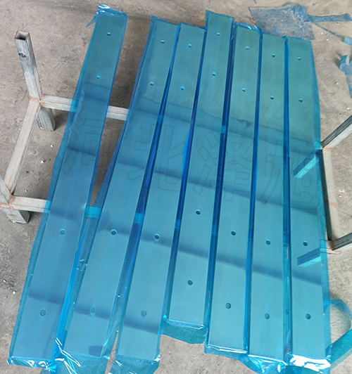 Aluminium target plate
