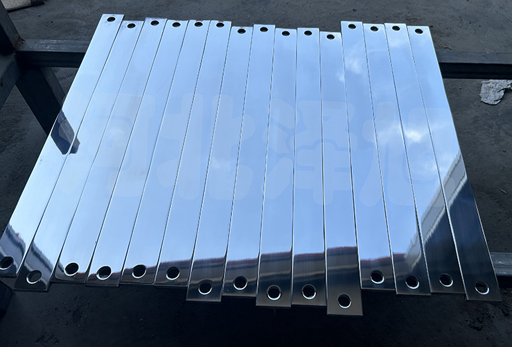 Aluminium target plate