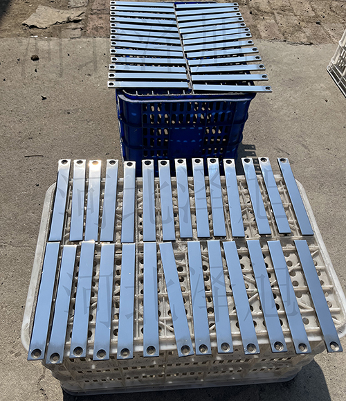 Aluminium target plate
