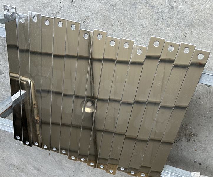 Aluminium target plate